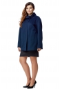 Женское пальто из текстиля с воротником 8000946-2