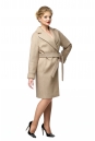 Женское пальто из текстиля с воротником 8001094-3