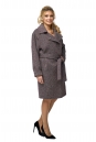 Женское пальто из текстиля с воротником 8001103-2