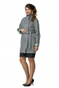 Женское пальто из текстиля с воротником 8001107-3