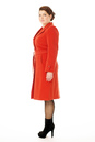 Женское пальто из текстиля с воротником 8001752-3