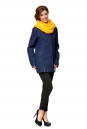 Женское пальто из текстиля с воротником 8002063-2