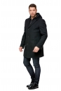 Мужское пальто из текстиля с воротником 8002074-2
