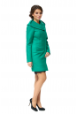 Женское пальто из текстиля с капюшоном 8002417-2