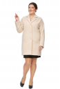 Женское пальто из текстиля с воротником 8002483-2