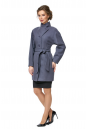 Женское пальто из текстиля с воротником 8002614-2