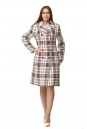 Женское пальто из текстиля с воротником 8002706