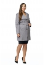 Женское пальто из текстиля с воротником 8002712-2
