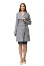 Женское пальто из текстиля с воротником 8002712-4