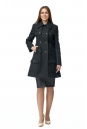 Женское пальто из текстиля с воротником 8002777