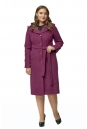 Женское пальто из текстиля с воротником 8002883