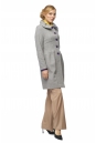 Женское пальто из текстиля с воротником 8003060-3