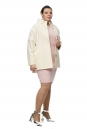 Женское пальто из текстиля с воротником 8003268-3