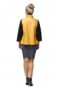 Женская кожаная куртка из натуральной кожи с воротником 8005875-3