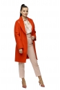 Женское пальто из текстиля с воротником 8007119-4
