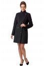 Женское пальто из текстиля с воротником 8009905