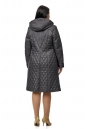 Женское пальто из текстиля с капюшоном 8010037-3