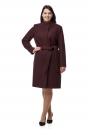 Женское пальто из текстиля с воротником 8010392-3