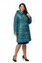 Женское пальто из текстиля с капюшоном 8010422