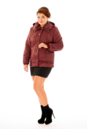 Куртка женская из текстиля с капюшоном 8010460-2
