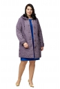 Женское пальто из текстиля с капюшоном 8010611-2