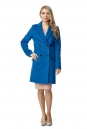 Женское пальто из текстиля с воротником 8010639-2