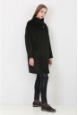 Женское пальто из текстиля с воротником 8011654-3