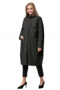 Женское пальто из текстиля с капюшоном 8012187