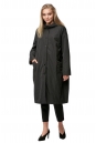 Женское пальто из текстиля с капюшоном 8012187-2