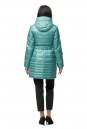 Женское пальто из текстиля с капюшоном 8012374-3