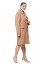 Женское пальто из текстиля с воротником 8012580-2