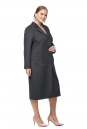Женское пальто из текстиля с воротником 8012585-2