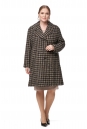 Женское пальто из текстиля с воротником 8012587-2