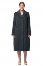 Женское пальто из текстиля с воротником 8012590