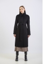 Женское пальто из текстиля с воротником 8013050