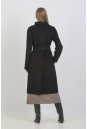 Женское пальто из текстиля с воротником 8013050-3