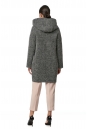 Женское пальто из текстиля с капюшоном 8013419-3