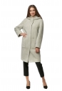Женское пальто из текстиля с капюшоном 8013508