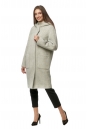 Женское пальто из текстиля с капюшоном 8013508-2