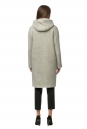 Женское пальто из текстиля с капюшоном 8013508-3