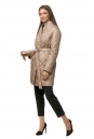 Женское пальто из текстиля с воротником 8013510