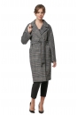Женское пальто из текстиля с воротником 8013633-2