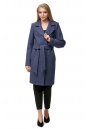 Женское пальто из текстиля с воротником 8013639-2