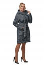 Женское пальто из текстиля с капюшоном 8013665-2