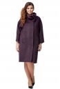 Женское пальто из текстиля с воротником 8013680