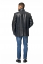 Мужская кожаная куртка из натуральной кожи на меху с воротником 8013693-3
