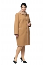 Женское пальто из текстиля с воротником 8013707