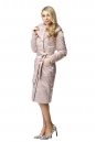 Женское пальто из текстиля с воротником 8013711-2