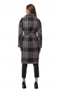 Женское пальто из текстиля с воротником 8013730-3
