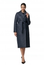 Женское пальто из текстиля с воротником 8013847-3